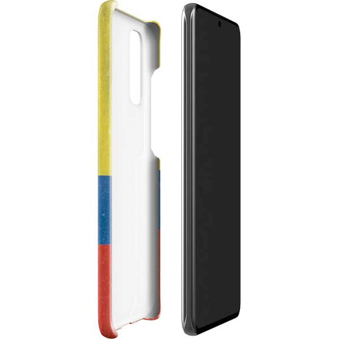 Ecuador Flag Distressed Galaxy S20 Lite Case